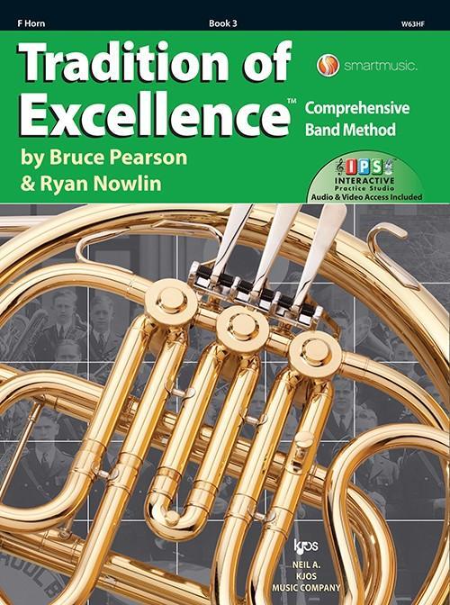 Tradition of Excellence Book 3 - French Horn-Band Method-Neil A. Kjos Music Company-Engadine Music