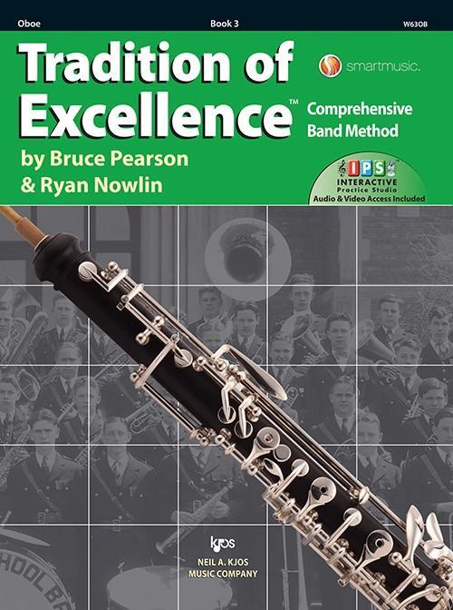 Tradition of Excellence Book 3 - Oboe-Band Method-Neil A. Kjos Music Company-Engadine Music