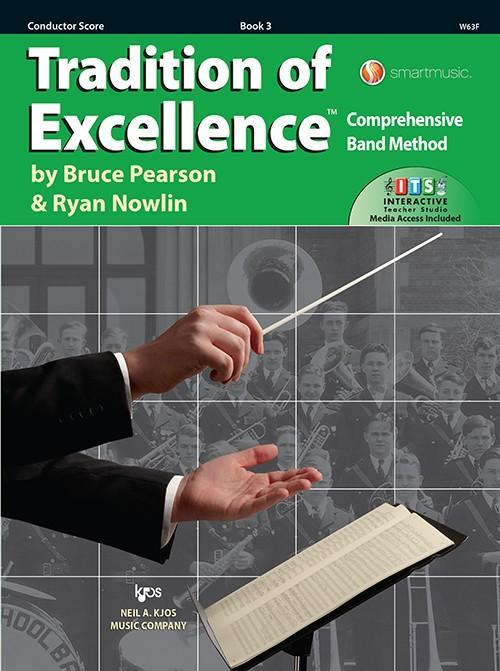 Tradition of Excellence Book 3 - Score-Band Method-Neil A. Kjos Music Company-Engadine Music
