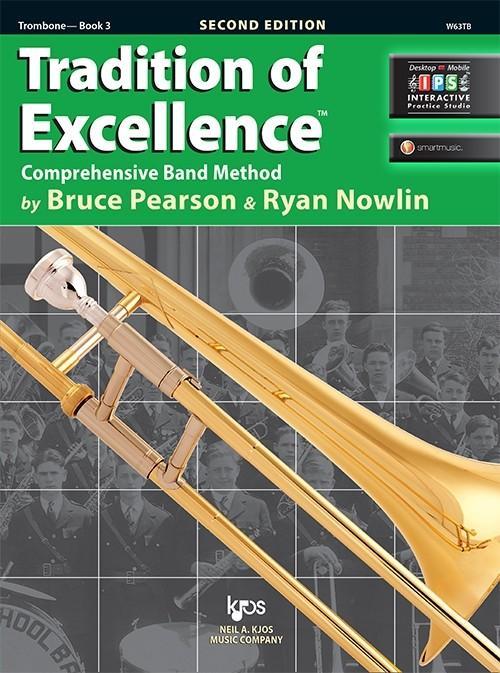 Tradition of Excellence Book 3 - Trombone-Band Method-Neil A. Kjos Music Company-Engadine Music