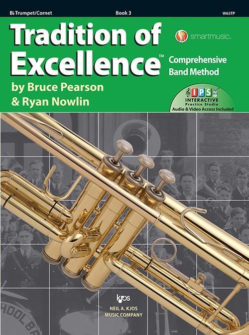 Tradition of Excellence Book 3 - Trumpet-Band Method-Neil A. Kjos Music Company-Engadine Music