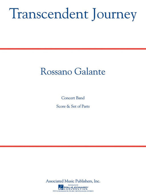 Transcendent Journey Arr. Rossano Galante, Concert Band Grade 5