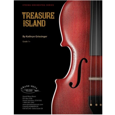 Treasure Island, Kathryn Griesinger String Orchestra Grade 1+-String Orchestra-Grand Mesa Music-Engadine Music