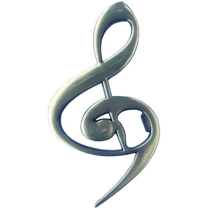 Treble & Bass Clef Bottle Opener