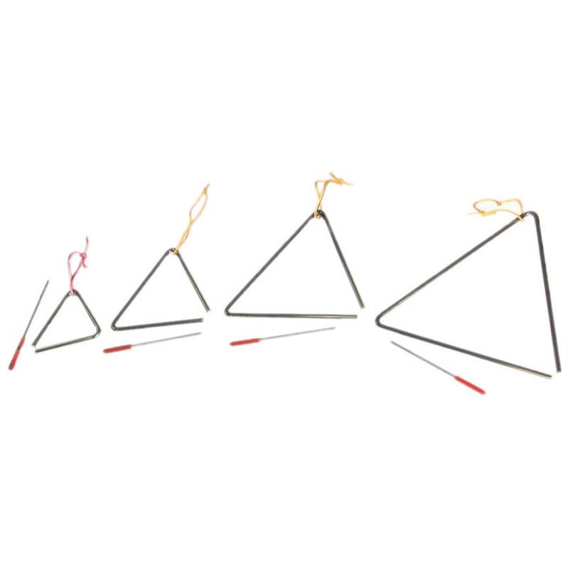 Triangle with beater - various sizes-Percussion-Powerbeat-Engadine Music