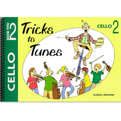 Tricks to Tunes Cello Book 2-Strings-Flying Strings-Engadine Music