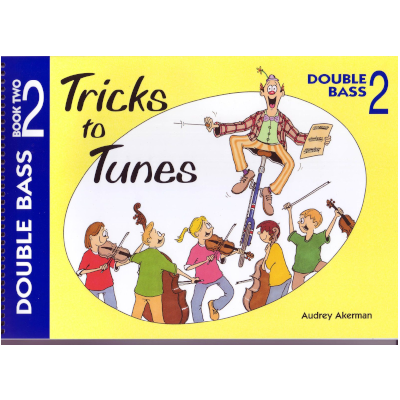 Tricks to Tunes Double Bass Book 2-Strings-Flying Strings-Engadine Music