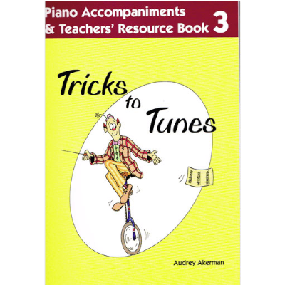 Tricks to Tunes Piano Accompaniment & Teachers Book 3-Strings-Flying Strings-Engadine Music