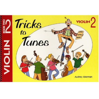 Tricks to Tunes Violin Book 2-Strings-Flying Strings-Engadine Music