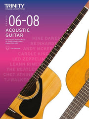 Trinity Acoustic Guitar Exam Pieces Grade 6-8 2020-23