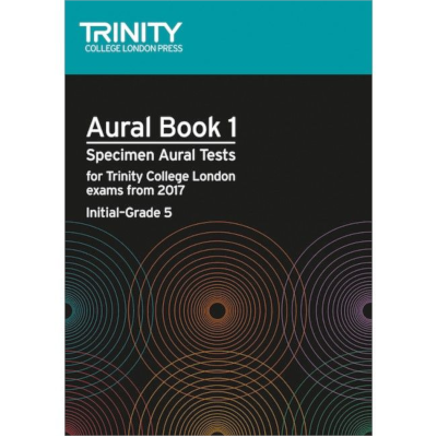 Trinity Aural Tests Book 1 from 2017 - Initial-Grade 5-Aural-Trinity College London-Engadine Music