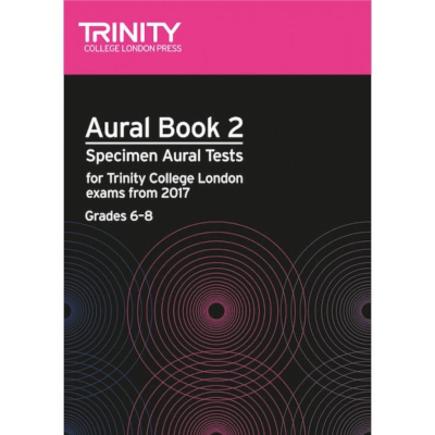 Trinity Aural Tests Book 2 from 2017 - Grades 6-8-Aural-Trinity College London-Engadine Music