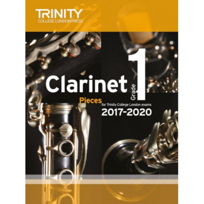 Trinity Clarinet Exam Pieces 2017-2020 - Grade 1-Woodwind-Trinity College London-Engadine Music