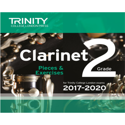 Trinity Clarinet Exam Pieces 2017-2020 - Grade 2 CD-Woodwind-Trinity College London-Engadine Music