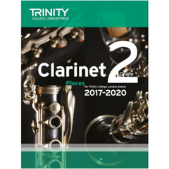 Trinity Clarinet Exam Pieces 2017-2020 - Grade 2-Woodwind-Trinity College London-Engadine Music