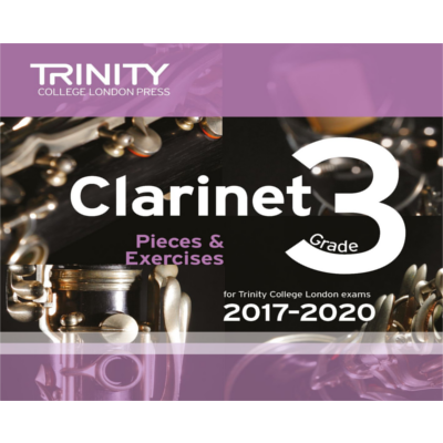 Trinity Clarinet Exam Pieces 2017-2020 - Grade 3 CD-Woodwind-Trinity College London-Engadine Music