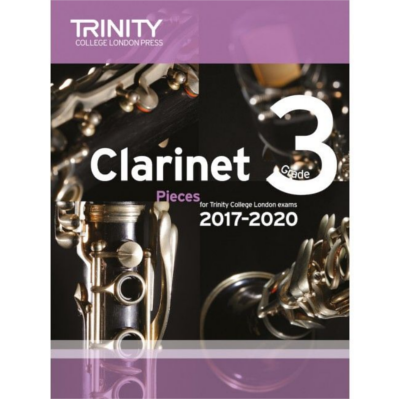 Trinity Clarinet Exam Pieces 2017-2020 - Grade 3-Woodwind-Trinity College London-Engadine Music