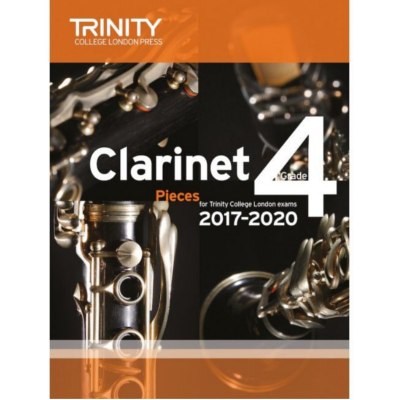 Trinity Clarinet Exam Pieces 2017-2020 - Grade 4-Woodwind-Trinity College London-Engadine Music