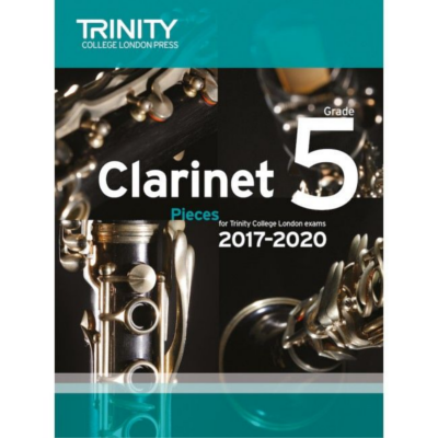 Trinity Clarinet Exam Pieces 2017-2020 - Grade 5-Woodwind-Trinity College London-Engadine Music