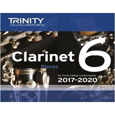 Trinity Clarinet Exam Pieces 2017-2020 - Grade 6 CD-Woodwind-Trinity College London-Engadine Music