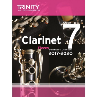 Trinity Clarinet Exam Pieces 2017-2020 - Grade 7-Woodwind-Trinity College London-Engadine Music