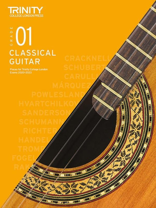 Trinity Classical Guitar Exam Pieces 2020-23 Grade 1