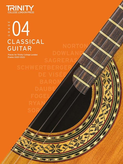 Trinity Classical Guitar Exam Pieces 2020-23 Grade 4