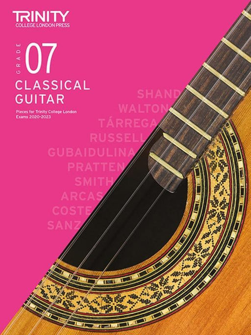 Trinity Classical Guitar Exam Pieces 2020-23 Grade 7