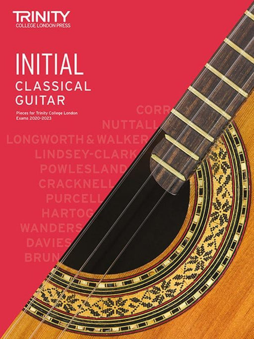 Trinity Classical Guitar Exam Pieces 2020-23 Initial