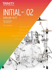 Trinity Drum Kit Exam Pieces & Exercises 2020-23 Initial-Grade 2