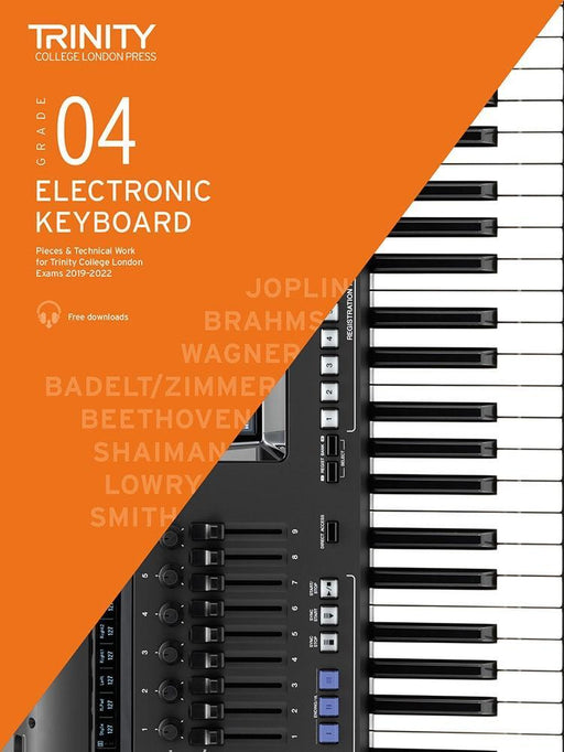Trinity Electronic Keyboard Exam Pieces & Technical 2019-2022 Grade 4-Piano & Keyboard-Trinity College London-Engadine Music