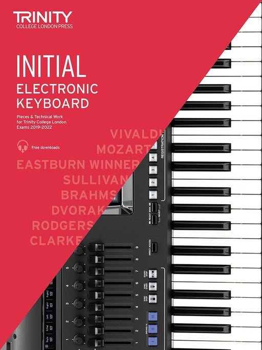 Trinity Electronic Keyboard Exam Pieces & Technical 2019-2022 - Initial-Piano & Keyboard-Trinity College London-Engadine Music