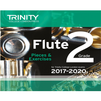 Trinity Flute Exam Pieces 2017-2020 - Grade 2 CD-Woodwind-Trinity College London-Engadine Music