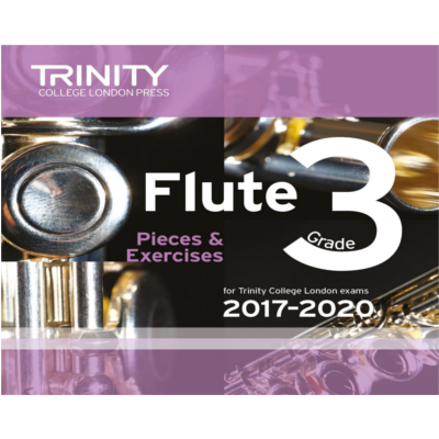Trinity Flute Exam Pieces 2017-2020 - Grade 3 CD-Woodwind-Trinity College London-Engadine Music