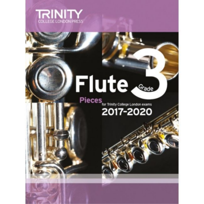 Trinity Flute Exam Pieces 2017-2020 - Grade 3-Woodwind-Trinity College London-Engadine Music