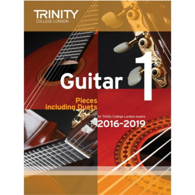 Trinity Guitar Exam Pieces 2016-2019 - Grade 1-Guitar & Folk-Trinity College London-Engadine Music