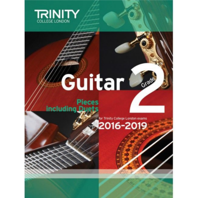 Trinity Guitar Exam Pieces 2016-2019 - Grade 2-Guitar & Folk-Trinity College London-Engadine Music