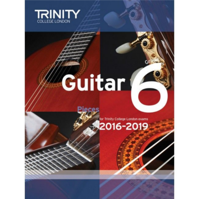 Trinity Guitar Exam Pieces 2016-2019 - Grade 6-Guitar & Folk-Trinity College London-Engadine Music
