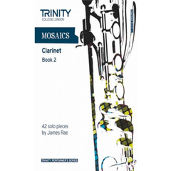 Trinity Mosaics Clarinet Book 2 - Grades 6-8-Woodwind-Trinity College London-Engadine Music