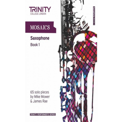 Trinity Mosaics Saxophone Book 1 - Initial-Grade 5-Woodwind-Trinity College London-Engadine Music