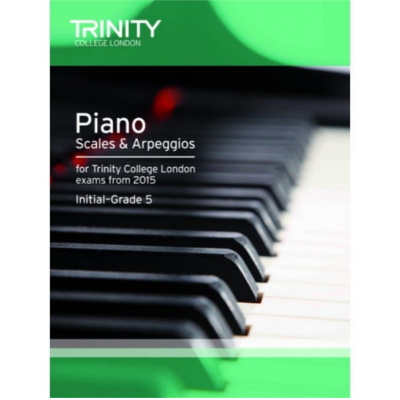 Trinity Piano Scales & Arpeggios rom 2015 - Initial-Grade 5-Piano & Keyboard-Trinity College London-Engadine Music