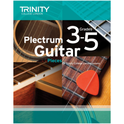 Trinity Plectrum Guitar Exam Pieces 2016-2019- Grades 3-5-Guitar & Folk-Trinity College London-Engadine Music