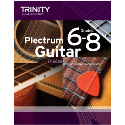 Trinity Plectrum Guitar Exam Pieces 2016-2019- Grades 6-8-Guitar & Folk-Trinity College London-Engadine Music