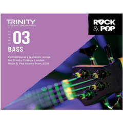 Trinity Rock & Pop From 2018 Bass - Grade 3