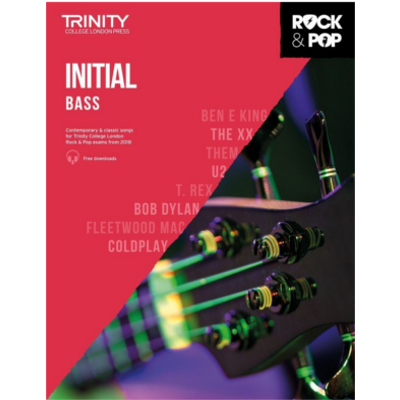 Trinity Rock & Pop From 2018 Bass - Initial-Guitar & Folk-Trinity College London-Engadine Music