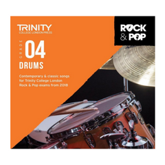 Trinity Rock & Pop From 2018 Drums - Grade 4