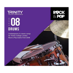 Trinity Rock & Pop From 2018 Drums - Grade 8