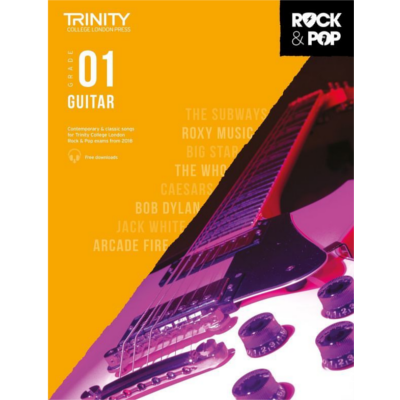 Trinity Rock & Pop From 2018 Guitar - Grade 1-Guitar & Folk-Trinity College London-Engadine Music