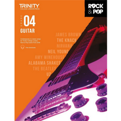 Trinity Rock & Pop From 2018 Guitar - Grade 4-Guitar & Folk-Trinity College London-Engadine Music