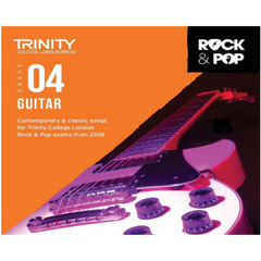 Trinity Rock & Pop From 2018 Guitar - Grade 4